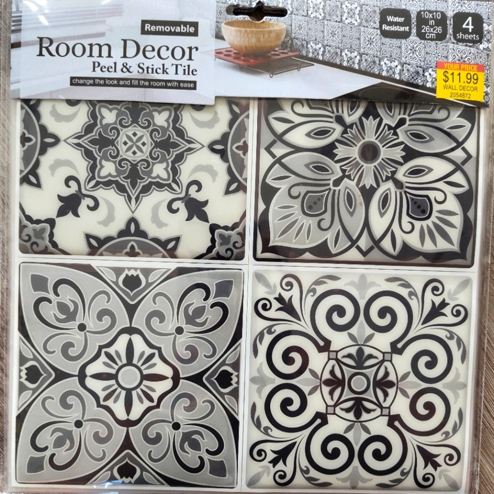 🆕16 Peel & Stick Tile Squares